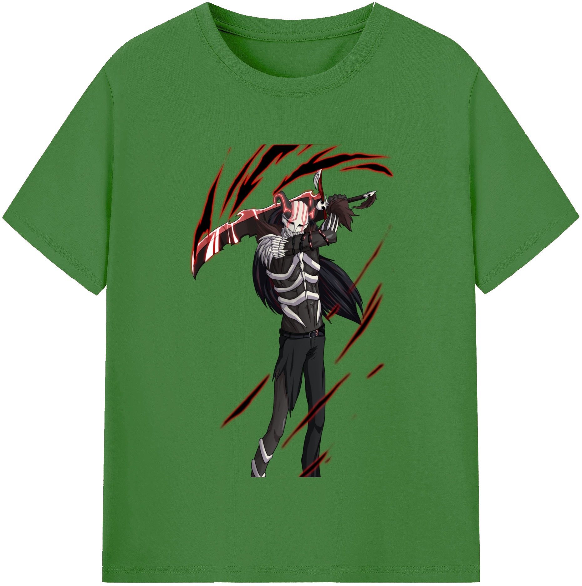 （画像用） ブリーチ 黒崎一護（くろさき いちご）BLEACH Kurosaki Ichigo レディースカジュアルプリントTシャツ（綿100％）
